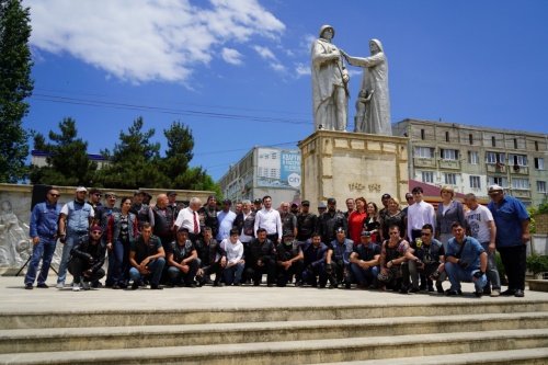 Дербент встречал участников мотопробега 