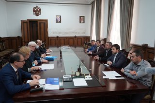 Мэр Дербента встретился с управляющим Банка России в Дагестане