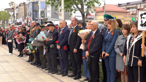 В Дербенте прошла Всероссийская патриотическая акция «Вахта памяти-2023»