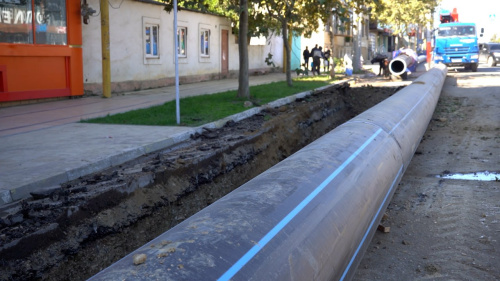 В Дербенте продолжается строительство водовода «Кайтаг-Дербент» 