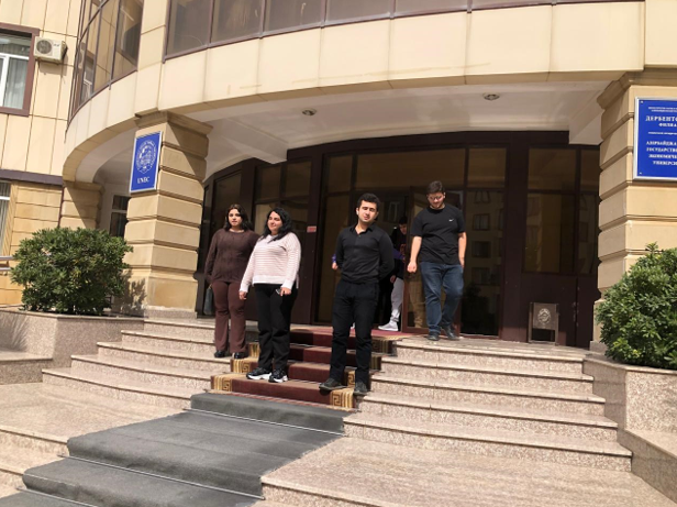 Учебная тренировка в Дербентском филиале Азербайджанского государственного экономического университета